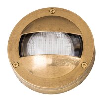 Applique AGIA laiton IP64 ronde Maritim Ø14cm