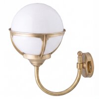 Lampe de cour antique en laiton inoxydable ALONNISOS...