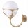 Lampe de cour antique en laiton inoxydable ALONNISOS extérieur