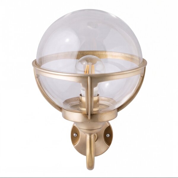 Applique extérieure Vintage laiton IP43 maison terrasse