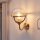 Applique extérieure Vintage laiton IP43 maison terrasse