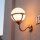 Applique murale en laiton véritable IP43 Vintage ALONNISOS