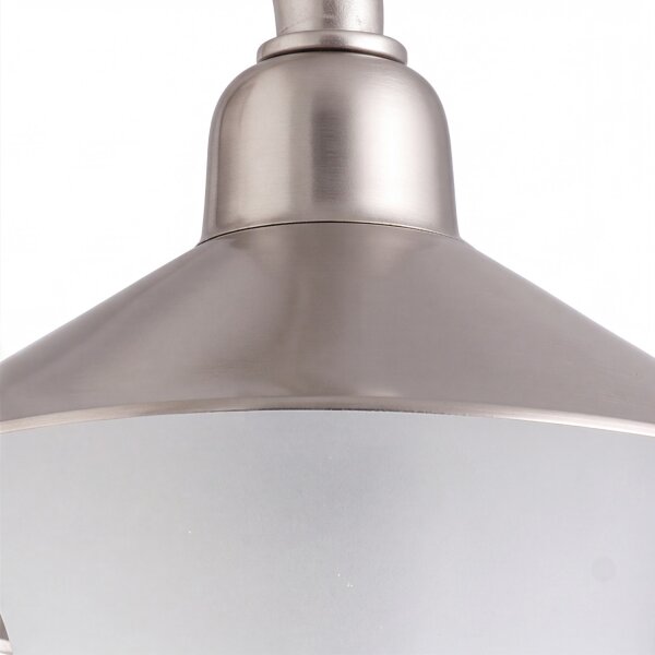 Premium Applique murale ANDROS Nickel Rustique Extérieur