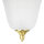 Applique extérieure laiton verre cour rustique IP23