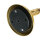 Applique extérieure laiton verre cour rustique IP23