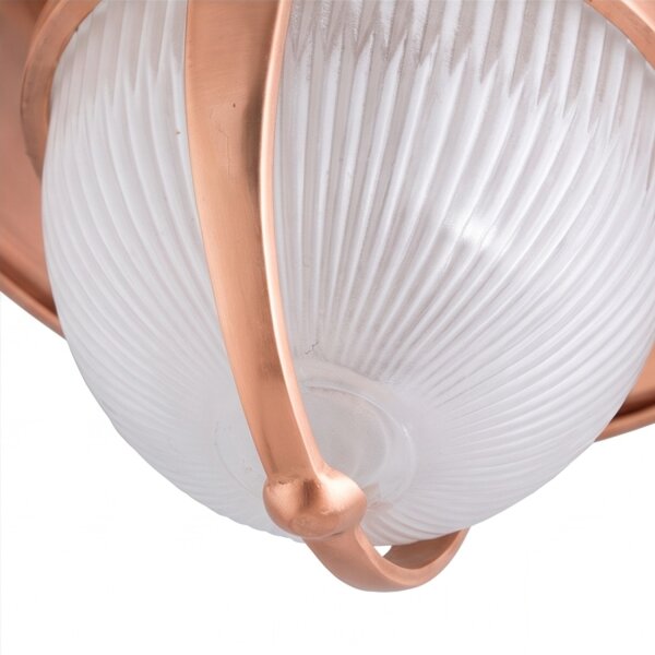 Lampe murale cuivre IP64 laiton véritable terrasse maison