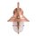 Lampe murale cuivre IP64 laiton véritable terrasse maison