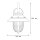 Lampe murale cuivre IP64 laiton véritable terrasse maison