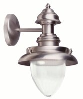 Lampe murale laiton véritable verre porte...