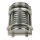 Applique extérieure verre laiton en nickel Maritim IP64