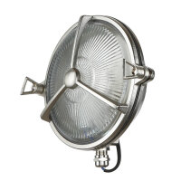 Lampe de bateau laiton verre strié IP64 inoxydable...