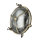 Applique extérieure verre laiton maison ronde inoxydable