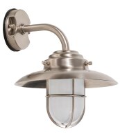 Applique extérieure laiton verre Maritim IP43 cour...