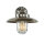 Lampe de cour KAVALA laiton verre IP64 inox extérieur