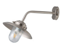 Au&szlig;en Wandlampe Laterne Messing Maritim IP64