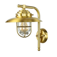 Applique extérieure 30cm de haut laiton Maison...