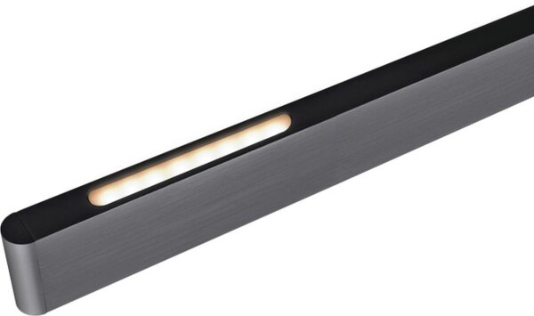 LED Hängelampe dimmbar 2200-3000K Schwarz-Nickel 130 cm