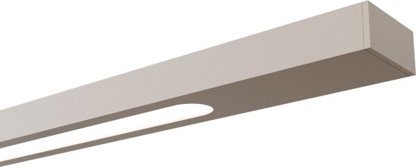 LED Hängelampe dimmbar 2200-3000K Metall Beige L:130 cm