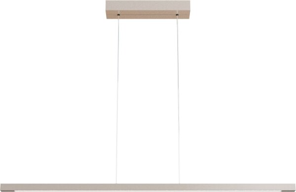 LED Pendelleuchte dimmbar 2200-3000K Metall Beige
