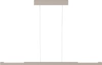 LED H&auml;ngelampe dimmbar 2200-3000K Metall Beige L:100 cm