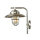 Applique murale en laiton IP43 Maritim en nickel