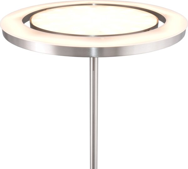 LED Deckenfluter 2200-2700K Nickel H:185 cm matt