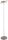LED Deckenfluter 2200-2700K Nickel H:185 cm matt