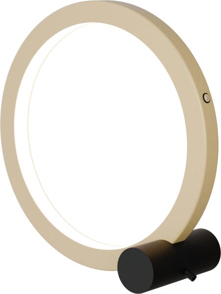 LED Tischlampe Push-Dimmer 2700K Schwarz Gold L:50 cm