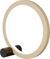 LED Tischlampe Push-Dimmer 2700K Schwarz Gold L:50 cm