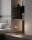 LED Tischleuchte dimmbar 2200-2700K Glas Schwarz Gold