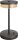 LED Tischlampe dimmbar 2200-2700K Glas Schwarz H:35 cm