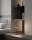 LED Tischlampe dimmbar 2200-2700K Glas Schwarz H:35 cm