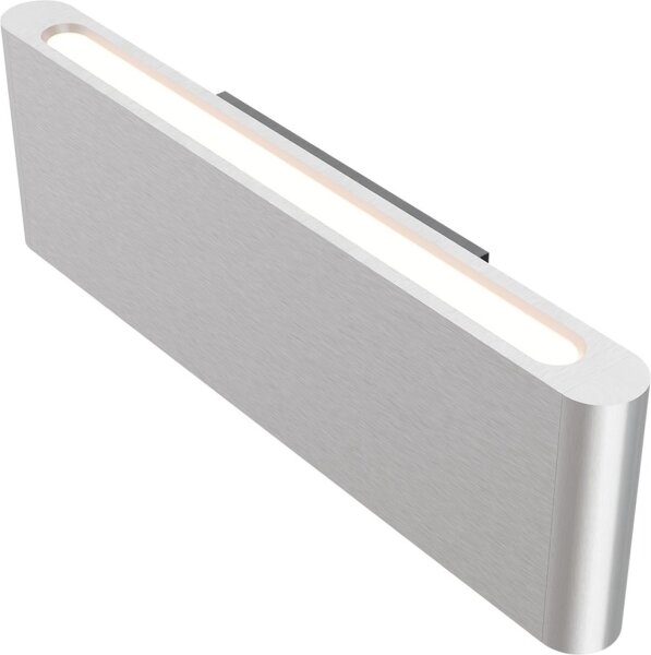 LED Wandlampe Up Down 2200-2700K Metall Nickel B:34 cm