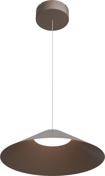 LED Hängelampe dimmbar 2200-2700K Metall Kakao Ø45 cm