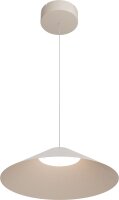 LED Hängelampe dimmbar 2200-2700K Metall Beige B:45 cm