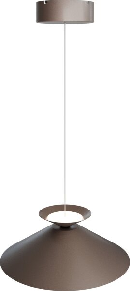 LED Pendelleuchte dimmbar 2200-2700K Kakao Ø45 cm