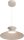 LED Hängelampe dimmbar 2200-2700K Metall Beige Ø45 cm