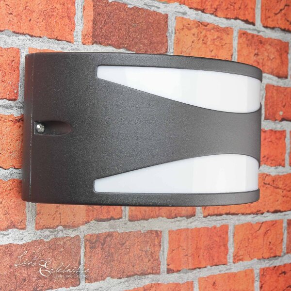 Applique murale dextérieur noire en aluminium LIMNOS
