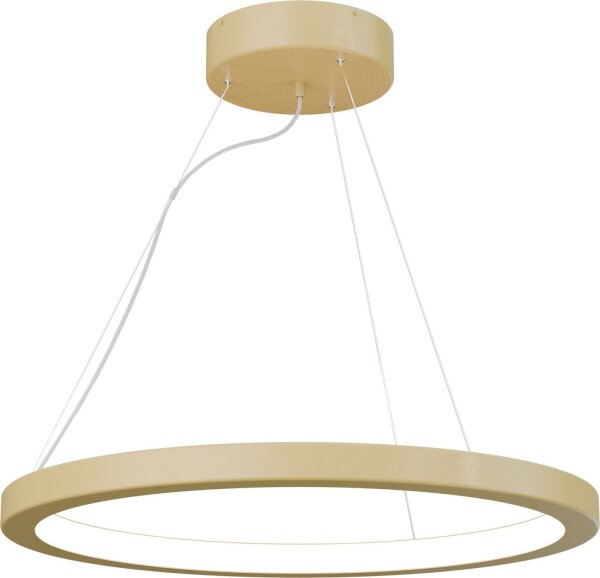 LED Pendelleuchte dimmbar 2700K Gold Ø70 cm rund