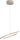 LED Hängelampe dimmbar 2200-2700K Kakao B:40 cm