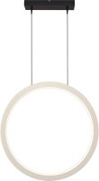 LED Hängelampe dimmbar 2700K Schwarz Weiß L:70 cm
