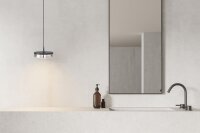 LED Hängelampe dimmbar 2200-2700K Glas Schwarz...