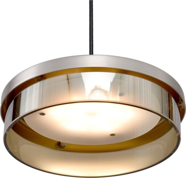 LED Hängelampe dimmbar 2200-2700K Gold Nickel B:35 cm