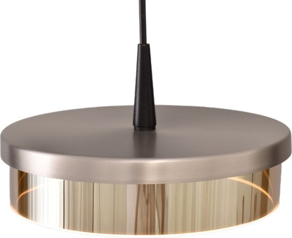 LED Hängelampe dimmbar 2200-2700K Gold Nickel B:35 cm