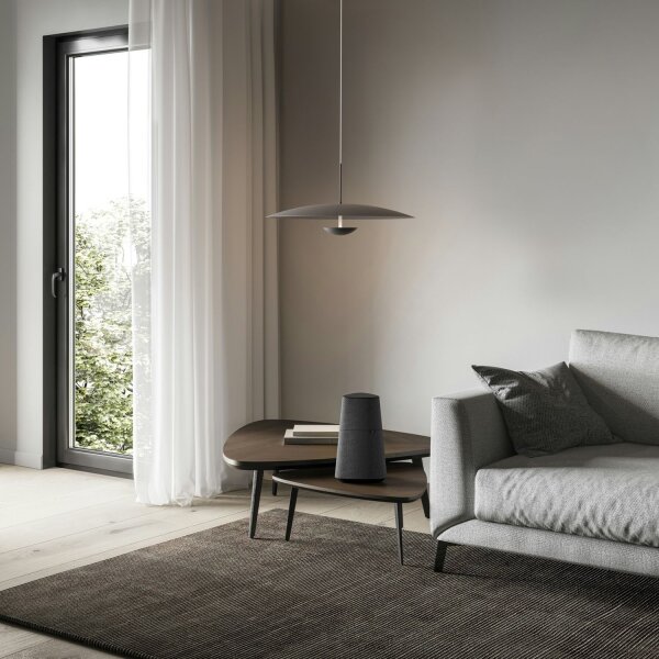 LED Pendelleuchte dimmbar 2200-2700K Schwarz Ø60 cm