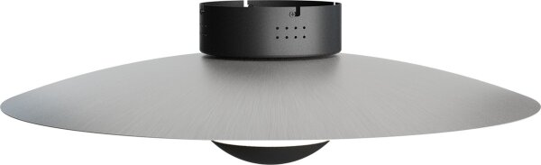 LED Deckenleuchte dimmbar 2200-2700K Schwarz Nickel