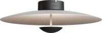 LED Deckenleuchte dimmbar 2200-2700K Schwarz Nickel