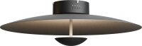 LED Deckenlampe dimmbar 2200-2700K Schwarz-Nickel...