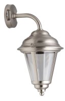 Applique extérieure laiton en nickel rustique...