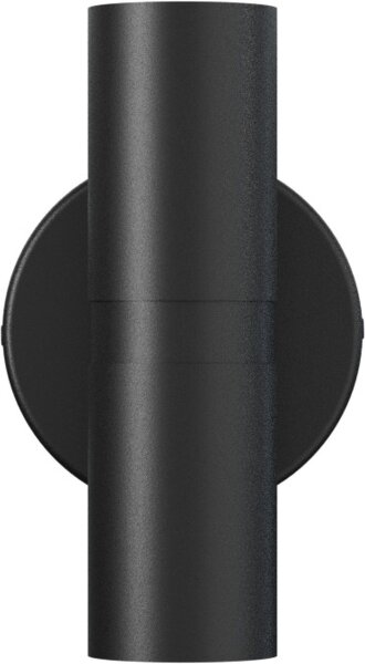 Wandlampe indirekt Up Down Schwarz GU10 T:9,5 cm